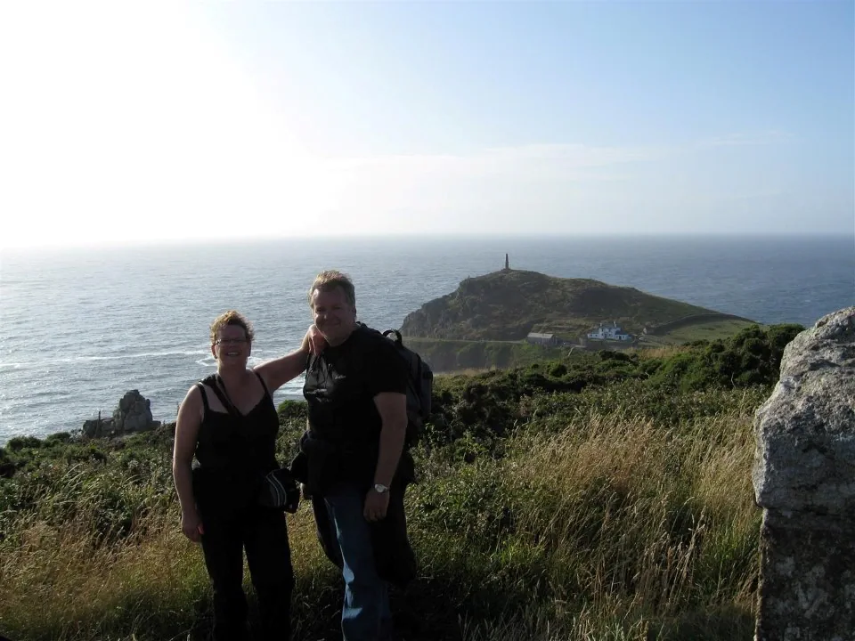 Day 3 carn gloose  with cape cornwall in background